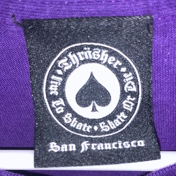Purple Thrasher Tee - Picture 4 of 5